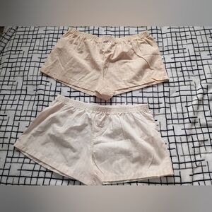 JUNIORS Printed Pajama Boxer Shorts Set Of 2 NEW